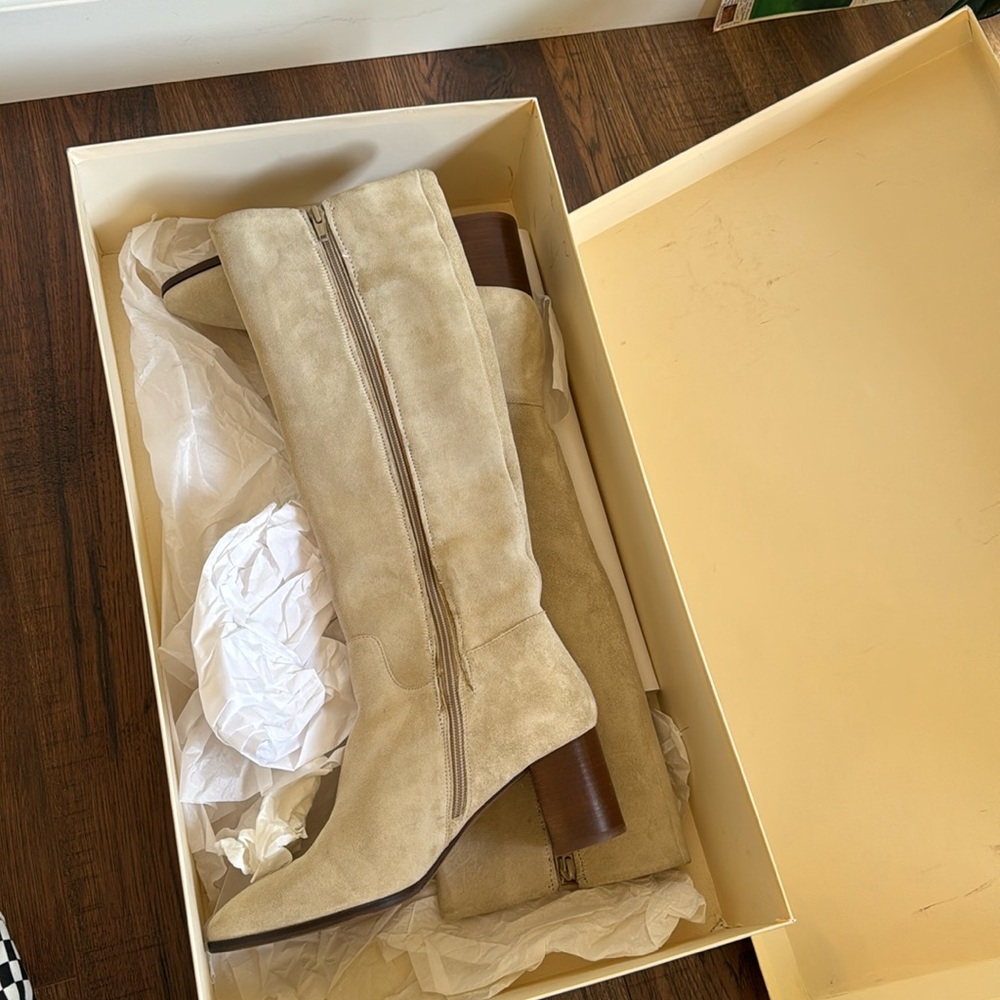 Sezane Adele Boots - MODIFIED FOR SLIM CALF